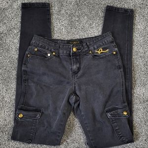 Vintage Rocawear Black Denim Jeans Size 7